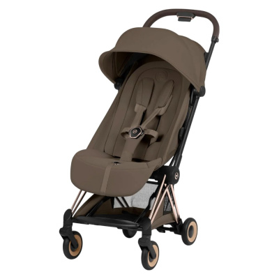 Детская прогулочная коляска Cybex Coya Style Rosegold Coconut Brown 01